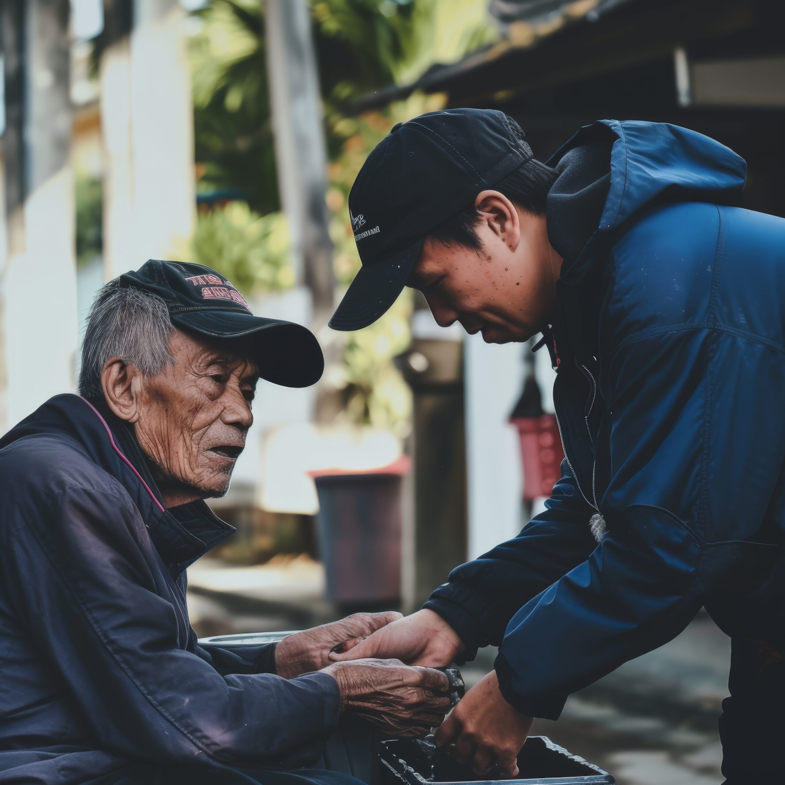 Elderlies supports Project in Cambodia